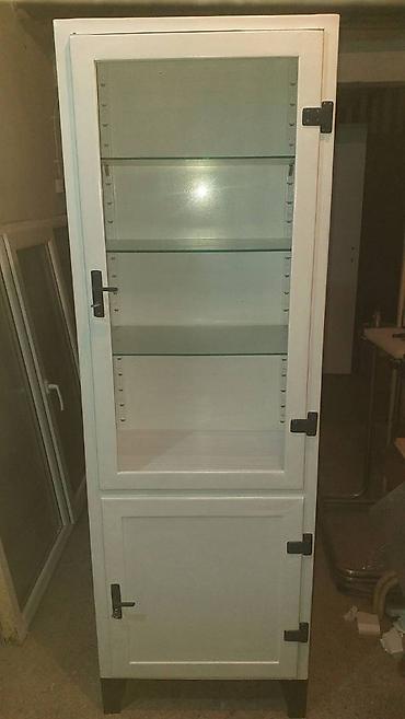 Ormari: Metalni orman beli sa vitrinom Drugi 500e Kao sa slika Ne odgovaram na — 9