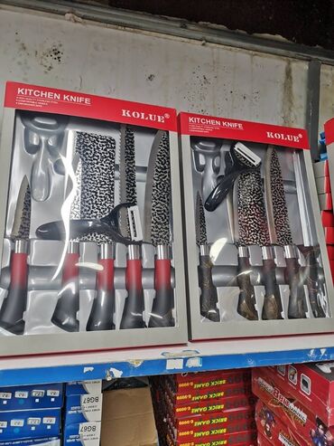 Kuhinjski setovi: Set noževa 6 komada 2799din kvalitetnih švajcarskih noževa, izrađenih