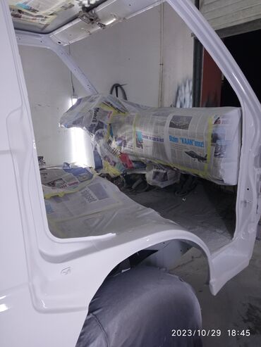 Avtoservis, nəqliyyatın təmiri: Mikroavtobus kuzov və salon bərpası xidməti - Tam kuzov rənglənməsi — 6