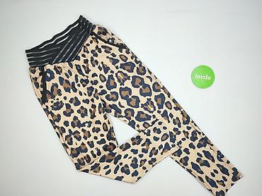 ca legginsy: Leopard, Spodnie materiałowe damskie, rozmiar M — 2
