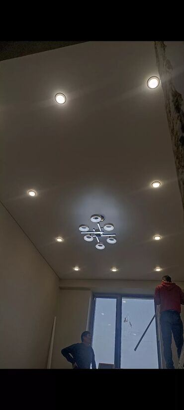 Натяжной потолок: Натяжной потолок Матовое, 3D потолки, Глянцевое Бесплатный замер, Гарантия, Монтаж — 9