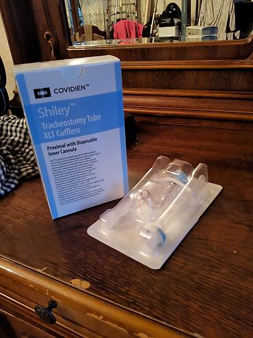 Медтовары: Məhsul: Covidien Shiley Tracheostomy Tube XLT Cuffless Model — 1