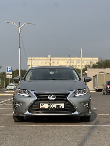 самая дорогая машина в кыргызстане 2023: Lexus ES: 2017 г., 2.5 л, Автоматтык, Гибрид, Седан