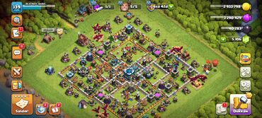 заправка домашнего кондиционера: Clash of Clans hesabı – inkişaf etmiş kənd və güclü ordular -