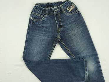 jeans z koronką: Jeans, Pepperts!, 9 years, 128/134, condition - Perfect