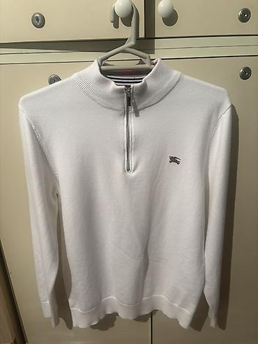 yarım boğaz çəkmə: Sviter, Burberry, M, rəng - Ağ — 1