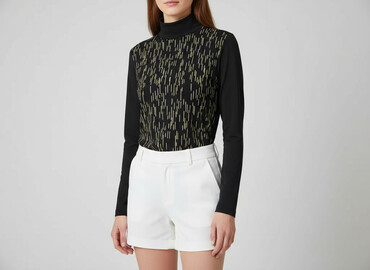 czarne t shirty basic: Гольф жіночий, розмір S