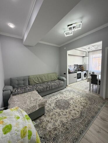 продаю квартиру в клубном доме: 2 бөлмө, 38 кв. м, Жеке план, 2 кабат, Евроремонт