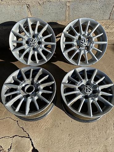 Диски: Литые Диски R 14 Volkswagen, Комплект, отверстий - 5, Новый — 1