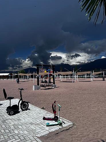 Иссык-Куль 2026: Коттедж, Palm Beach ЦО Palm Beach, Чок-Тал, Детская площадка, Охраняемая территория, Парковка, стоянка — 18