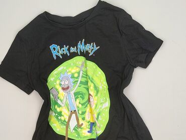 guess t shirty damskie czarne: Футболка жіноча, Rick and Morty, розмір S