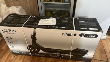 самокат электрический: Ninebot E2 Pro KickSkuter, Ninebot tərəfindən istehsal olunmuş və