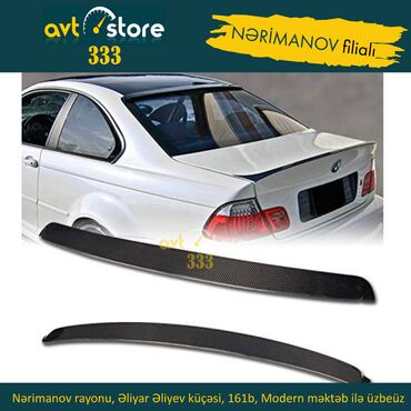 bmw lip: BMW E46 arxa baqaj spoiler . Yeni açılmış Nərimanov filialında