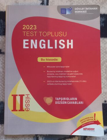 test toplusu ingilis dili 2 hisse 2023 pdf: İngilis dili Testlər 11-ci sinif, DİM, 2-ci hissə
