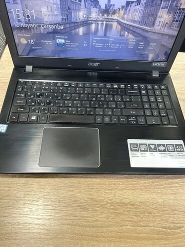 Acer: Acer noutbuk Xüsusiyyətlər: - Prosessor: Intel Core i5 (7-ci nəsil) - — 8