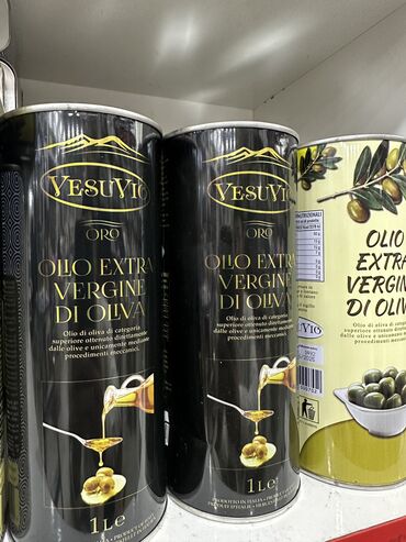 тыквеное масло: Оливковое масло - olive oil, объем 1л