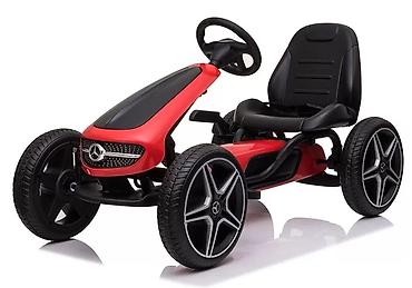 termo helanke za devojcice: Formula na pedale Mercedes-Benz, crvena (licencirani model) — 1
