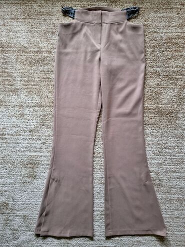 zara zvoncare pantalone: S (EU 36), M (EU 38), Normalan struk, Zvoncare