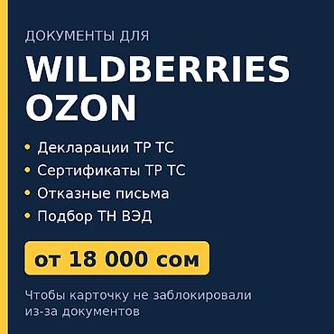 prava srs kg: Документы для Wildberries и Ozon — декларации ТР ТС от 18 000 сом — 1