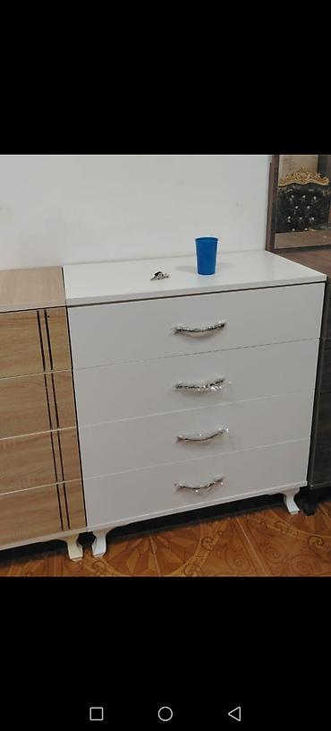 guzgu samdan: Güzgülü komod/drezuar - Model: üst hissəsi böyük güzgülü, alt hissəsi — 8