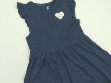 kwiecista letnia sukienka: Dress, H&M, 8 years, 122-128 cm, condition - Very good