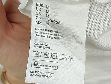 biala bluzka hm: H&M, Bluzka damska, rozmiar M — 5