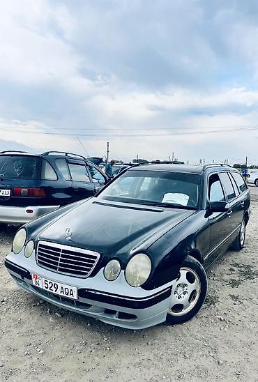 audi q6: Mercedes-Benz E-Class: 2001 г., 2.4 л, Автомат, Газ, Универсал — 1