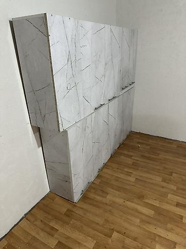 silver kitchen: Кухонный гарнитур, Б/у, цвет - Серый — 8