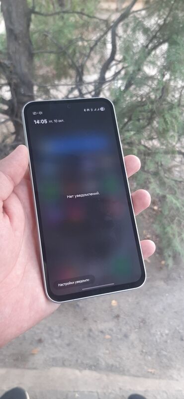 4 канальный усилитель: Samsung Galaxy A54 5G, Б/у, 256 ГБ, цвет - Белый, 2 SIM