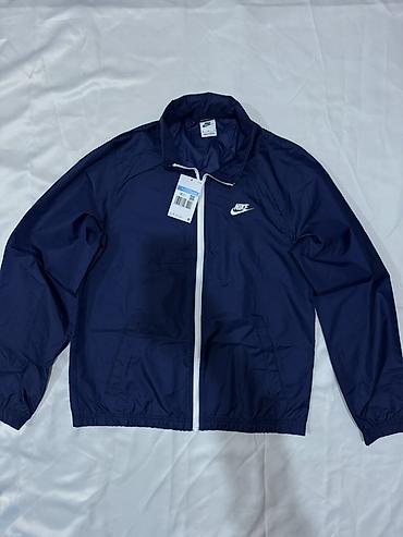 костюм найк: Мужской спортивный костюм, M, Nike, Новый, цвет - Синий, Самовывоз — 2