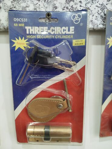 qapi qollari: THREE-CIRCLE High Security Cylinder – 68 mm • Model: 09CS31 •