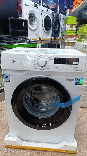 Стиральные машины автомат: Стиральная машина автомат, Новый, Midea, До 6 кг, Фронтальная, Оптом — 9
