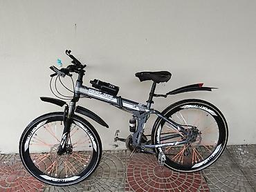 Dağ velosipedləri: Sport-Time dağ velosipedi - Qatlanan alüminium tipli gövdə - Ön — 2