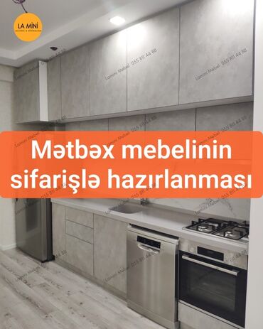 İkimərtəbəli uşaq çarpayıları: La Mini Mebel şirkəti olaraq, mətbəx mebellərinin sifarişlə
