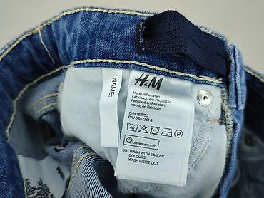 house marvel: Spodnie jeansowe, H&M, 5-6 lat, 116, stan - Bardzo dobry — 6