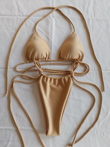 Kupaći kostimi: S (EU 36), Likra, Jednobojni, bоја - Crvena — 4