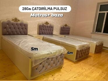 Mətbəx mebeli: Yeni, Təknəfərlik çarpayı, Bazalı, Matras ilə