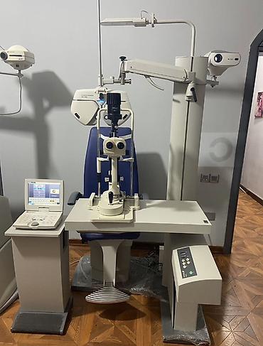 Tibbi avadanlıq: Oftalmoloji avadanlıq paketi Tərkib və xüsusiyyətlər: - Carl Zeiss — 4