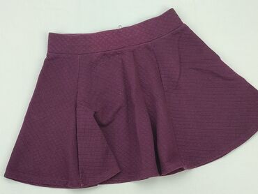 spódnice fioletowa: Skirt, S (EU 36), condition - Good