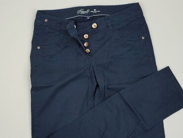 bluzki i spodnie: Material trousers, Tom Tailor, S (EU 36), condition - Good