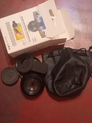 Obyektivlər və filtrləri: 0.45X Phone Lens – Mobil telefon və kamera üçün 2‑də‑1 linza — 9