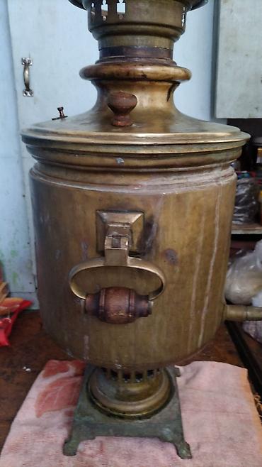 qədim samovar satisi: İşlənmiş Od Samovar, 10 l, Ünvandan götürmə — 4