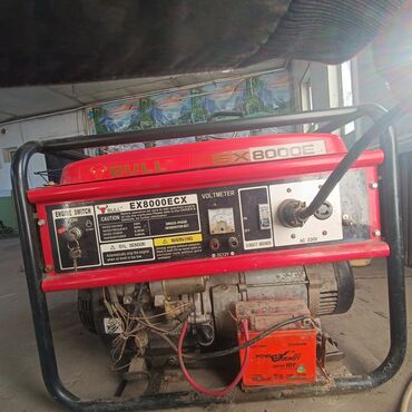 движок генератора: Бензогенератор Excalibur ex8000e состояние отличное все рабочее, почти