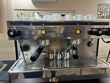 qəhvə: Peşəkar espresso/kafe aparatıdır – Ottima markası, 2 qrup — 1