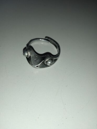кольцо пацанки 7: Кольцо с лягушкой s925