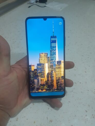 televizor islənmis: Huawei Nova Y70, 128 GB, rəng - Göy, Barmaq izi