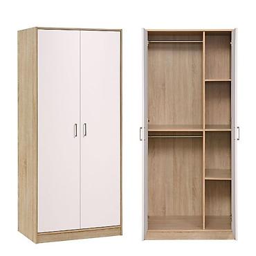 Двухдверный шкаф-гардероб классического формата. - Корпус: под
