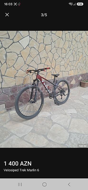 summa velosiped: Trek Marlin 6 dağ velosipedi - Çərçivə: yüngül alüminium, idman — 3