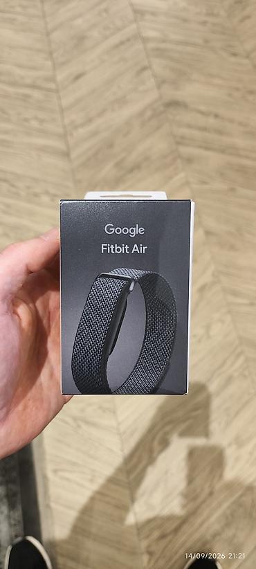 Yeni, Smart qolbaq, Fitbit, Bildirişlər, rəng - Qara