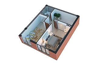 Новостройки от застройщика: Сдан, 3 комнаты, 90 м² — 1